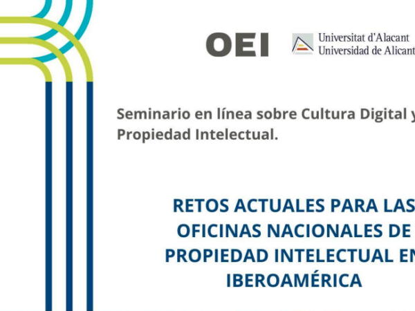 Seminario en línea sobre derechos de autor - OEI, Universidad de Alicante