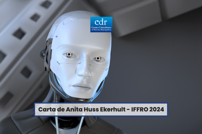 Carta de Anita Huss Ekerhult – IFFRO 2024 Web