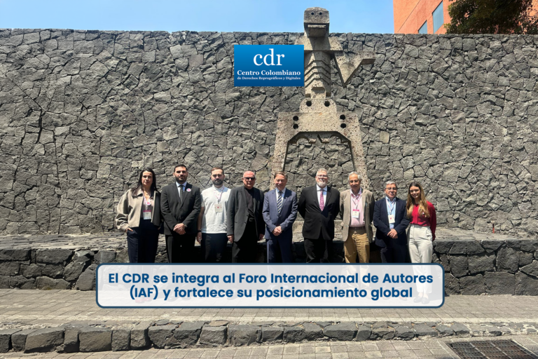 El CDR se integra al Foro Internacional de Autores (IAF) y fortalece su posicionamiento global